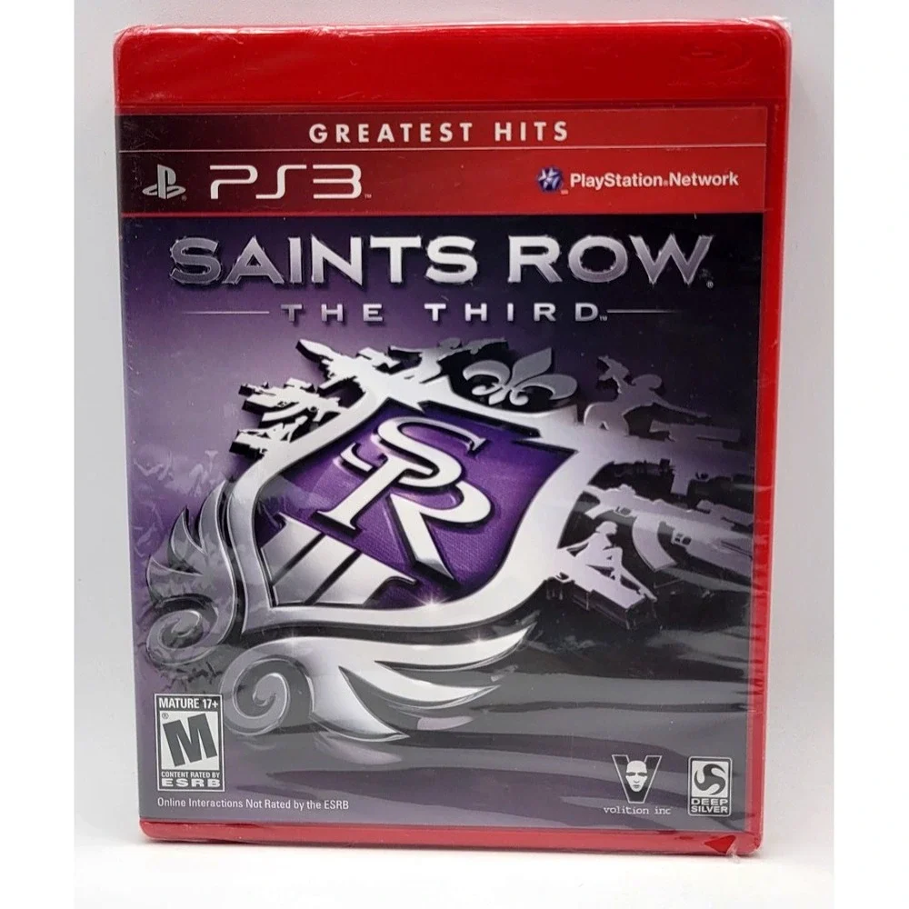 Saints Row: The Third‎ (Sony PlayStation 3, 2011) FACTORY SEALED NEW